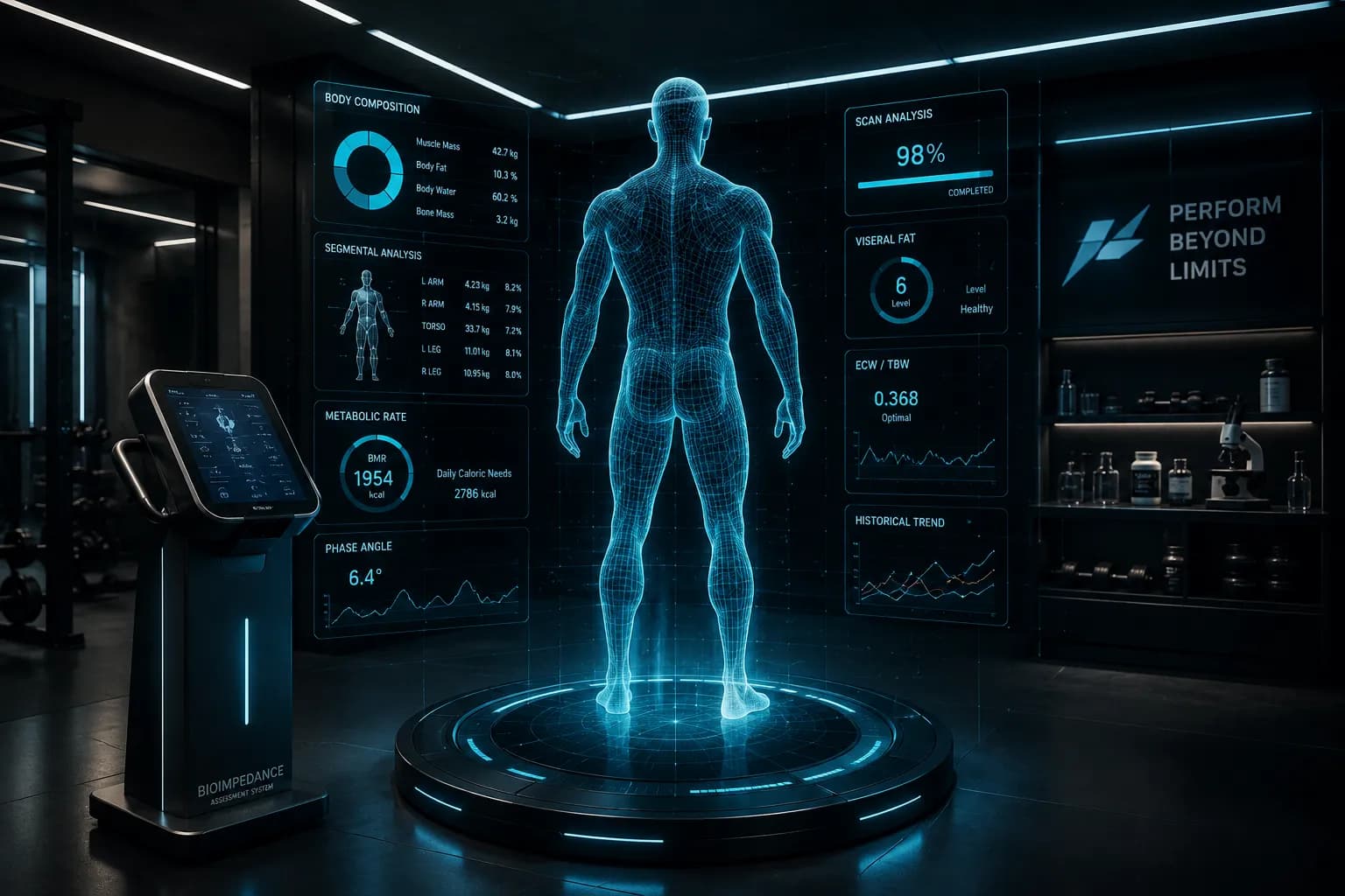 Body Scanning Science Layout