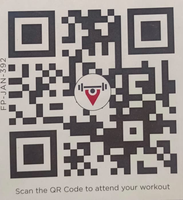 Fitpass Gym QR Code