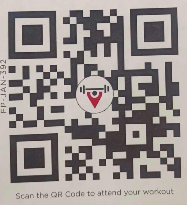 Fitpass Gym QR Code