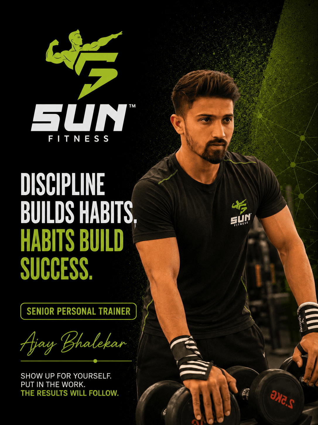 Ajay Bhalekar - Expert Fitness Trainer at Sun Fitness Beed