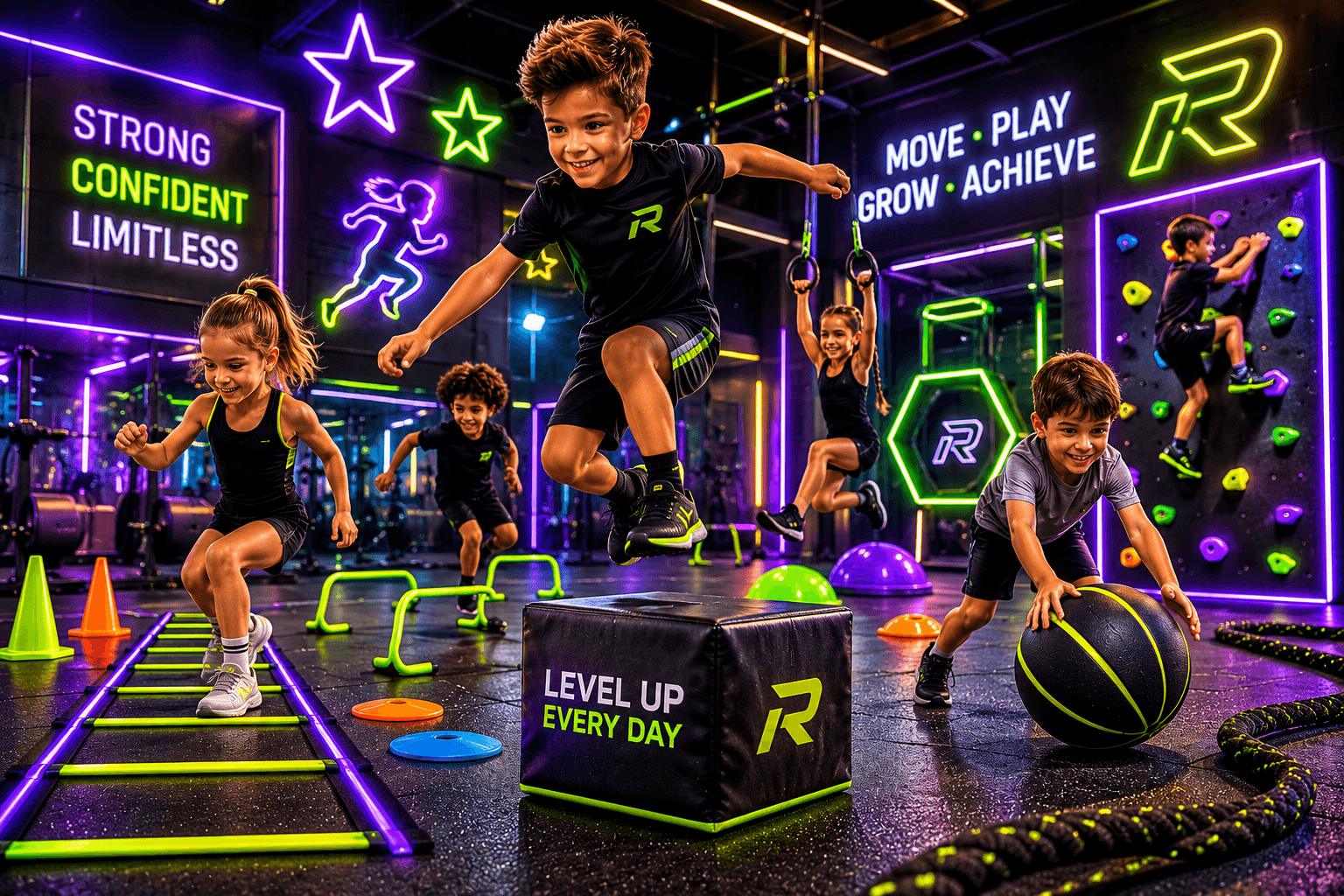 Active Play Illustration